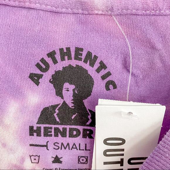 UO Jimi Hendrix Experience Tie Dye Tee Size Small - Picture 10 of 12